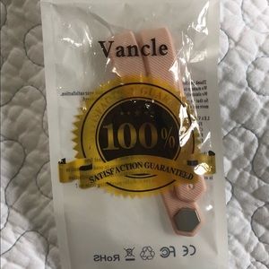 Pink/White Fitbit Band Bundle